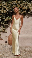 Gisella Maxi Dress Yellow