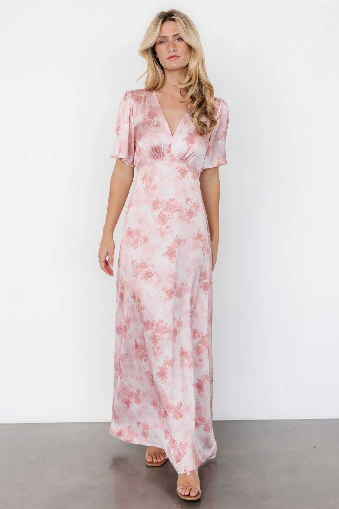 Carmen Maxi Dress | Blush Floral