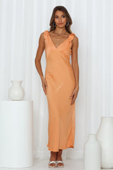 Spark It Maxi Dress Orange
