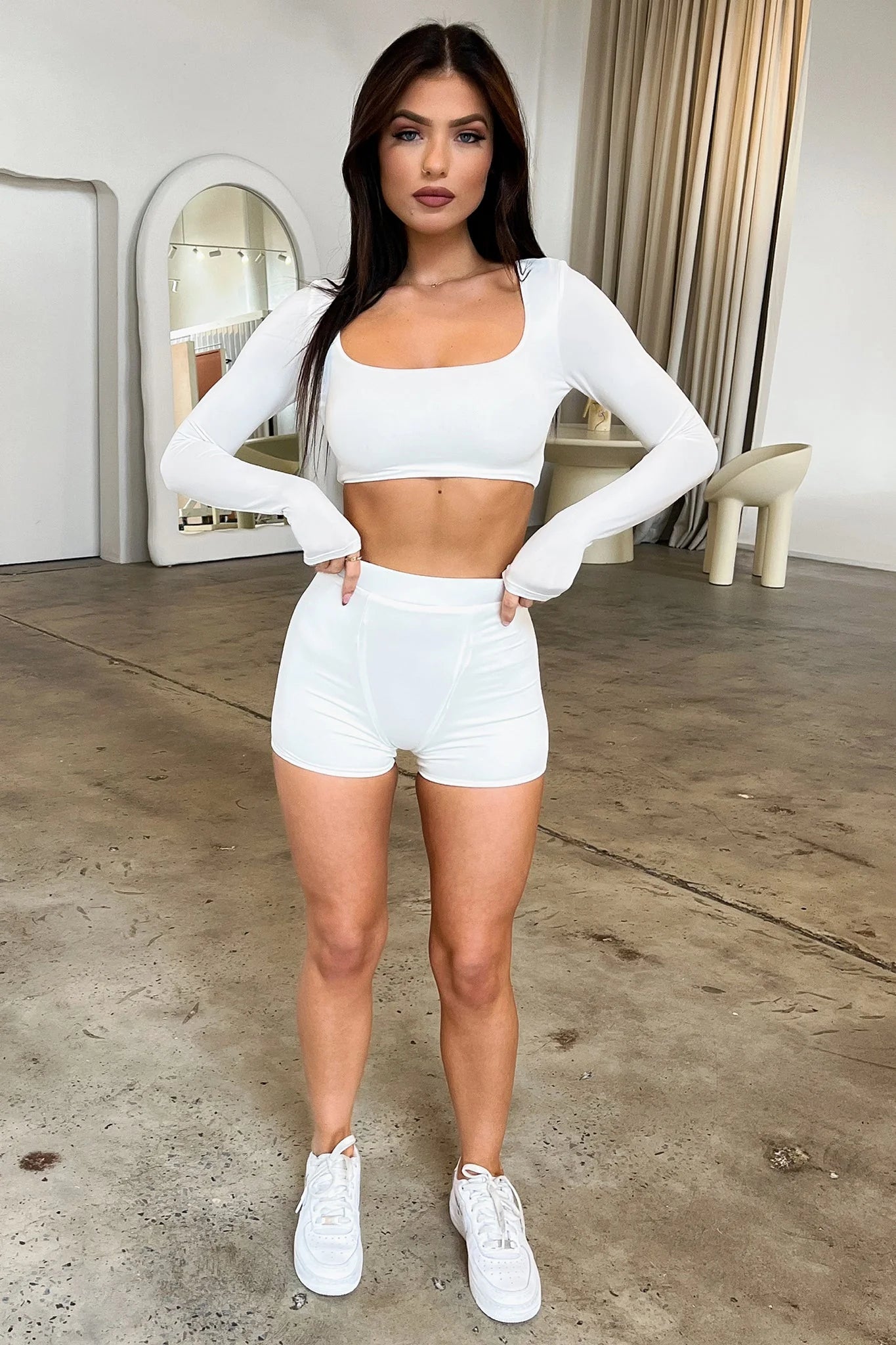 Vacay Shorts - White
