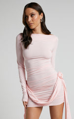 Lioness - Glory Mini Dress in Blush