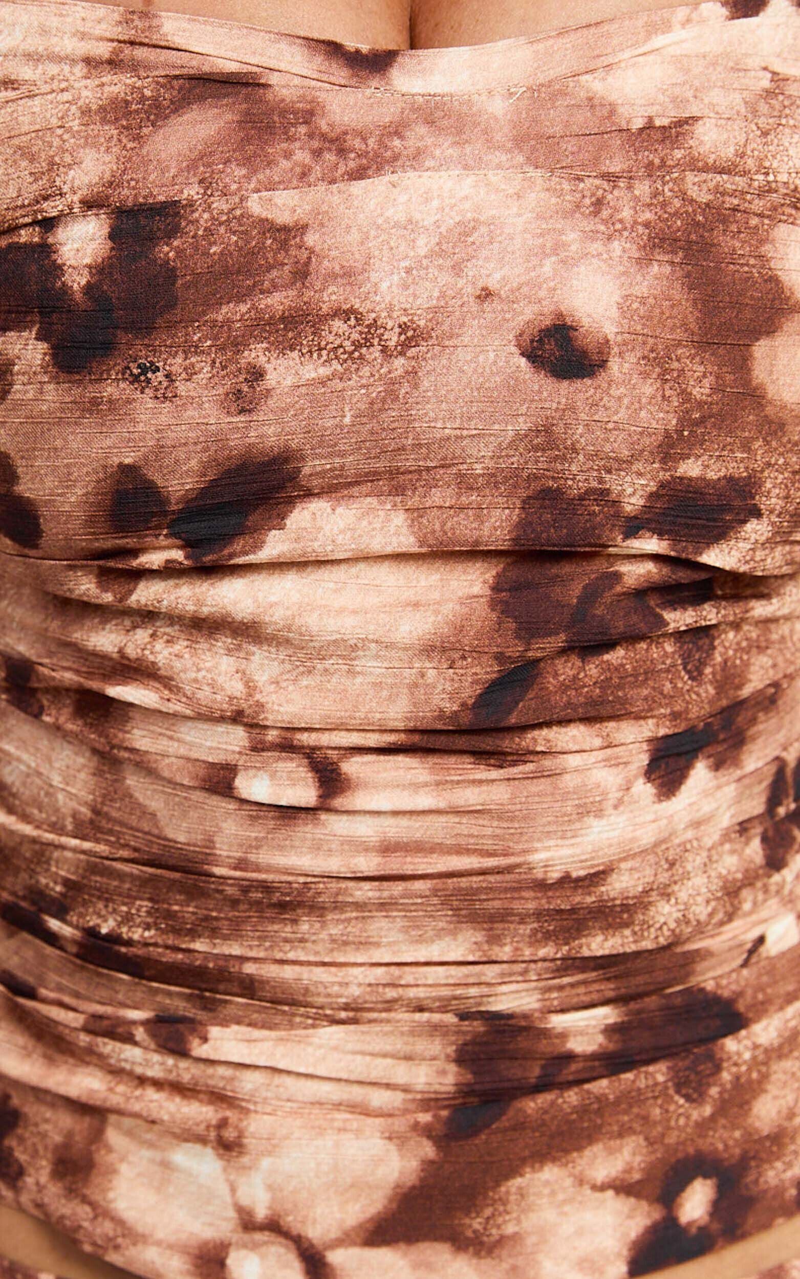 Lioness -  Cobain Corset in Chocolate Floral