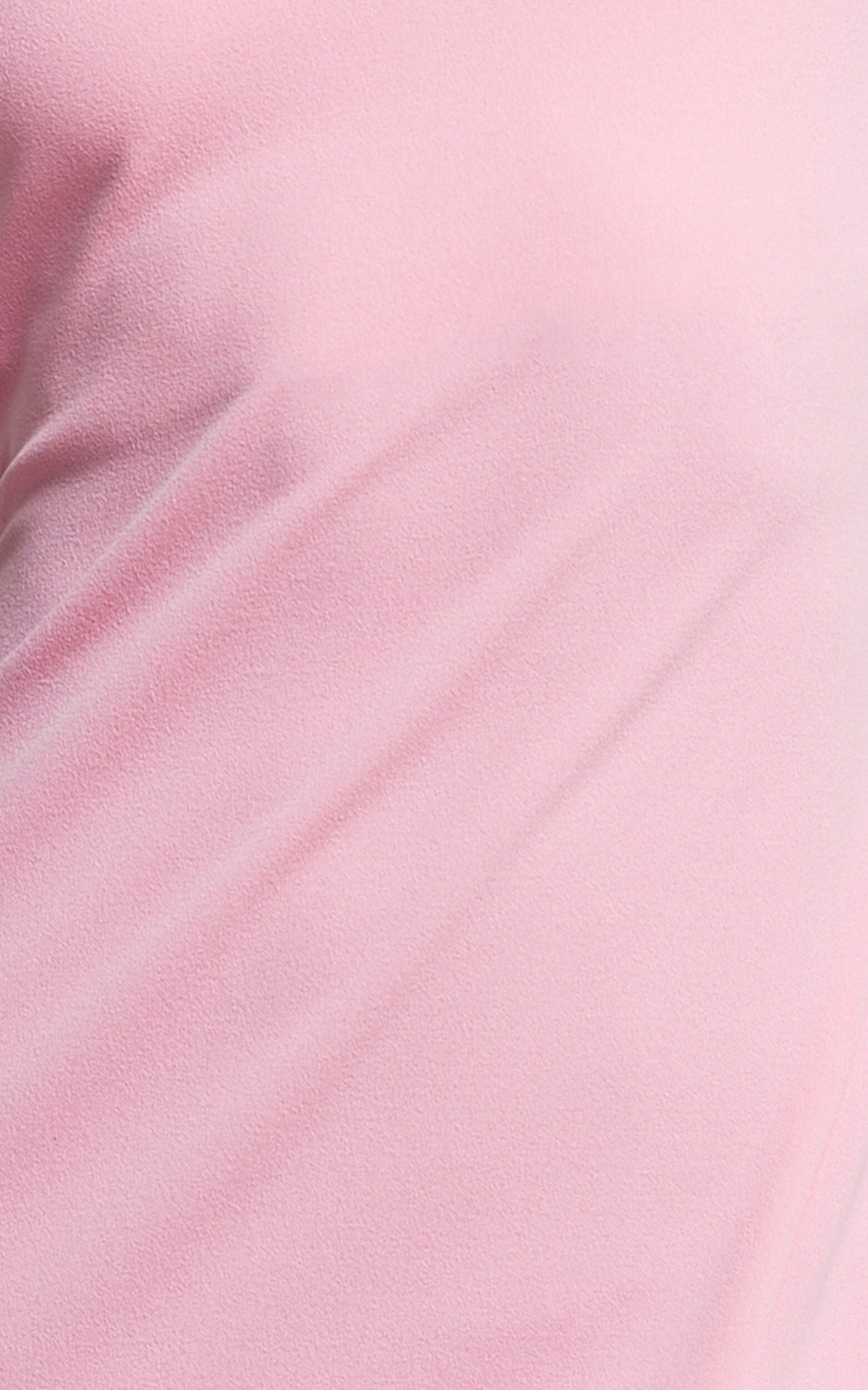 Indi Maxi Dress - Boat Neck Bodycon Dress in Pink