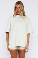 Tropic Time Oversized Tee Sage