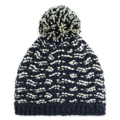 Womens Brrr Berry Pom - True Navy