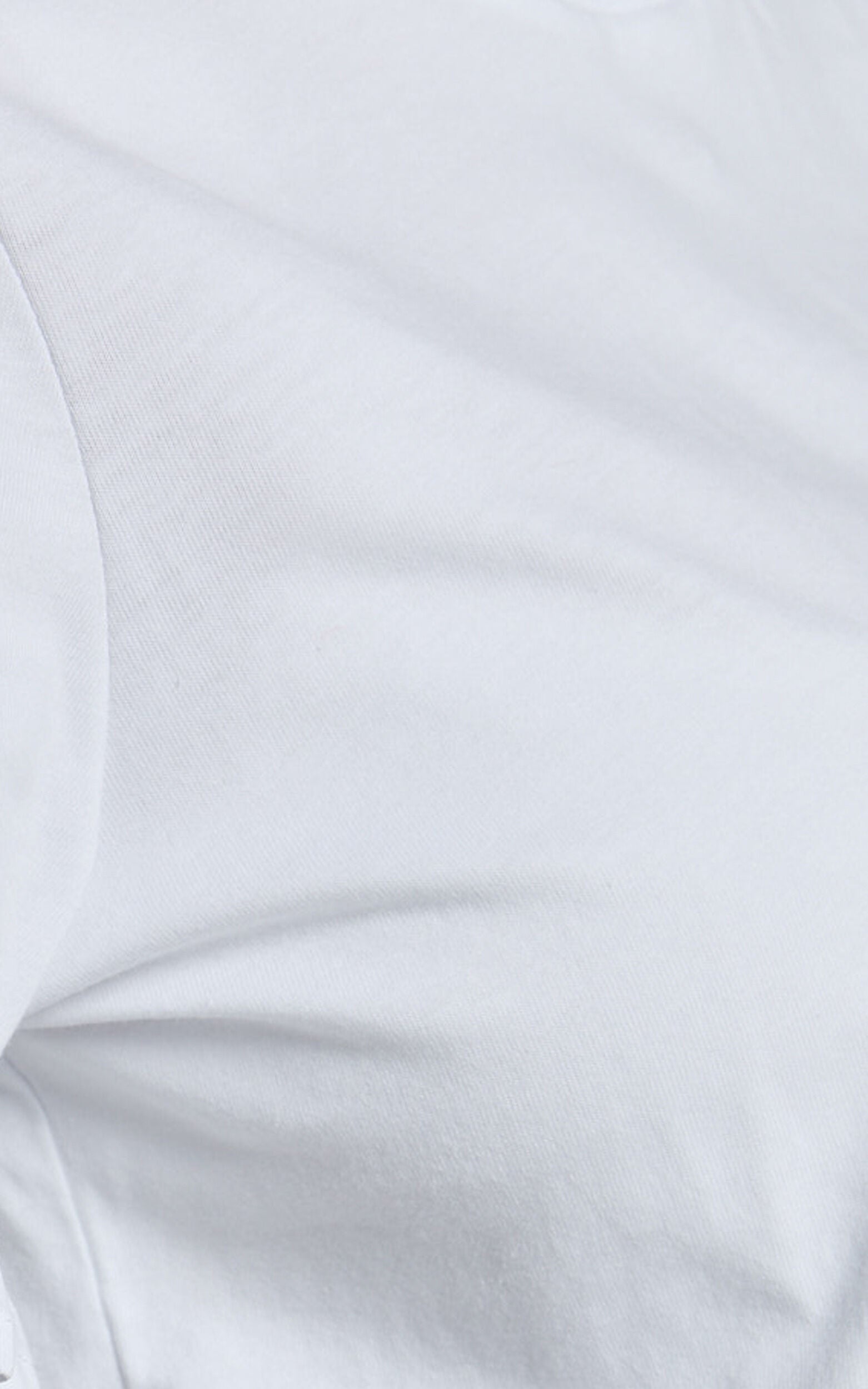 Closer To Home Tee - Ruffle Sleeve Tee in White
