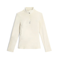 Womens Shimmer Bug Half Zip - Vanilla Latte