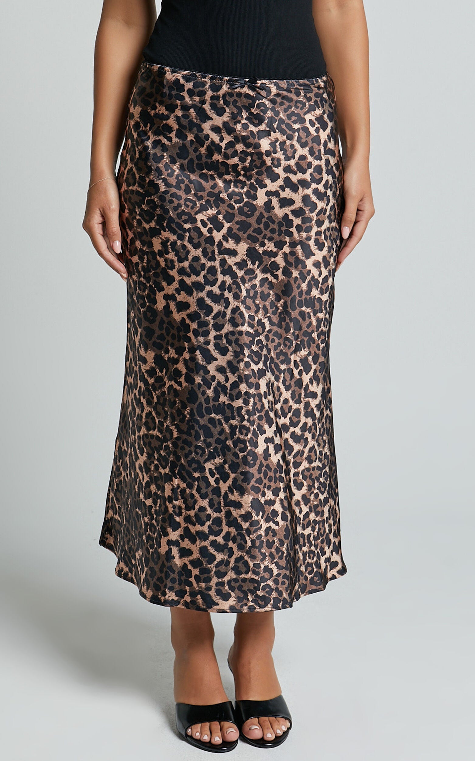 Lioness - Enigmatic Maxi Skirt in Leopard