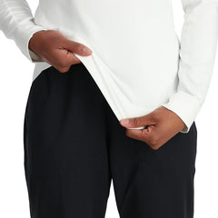 Womens Savona Half Zip - White