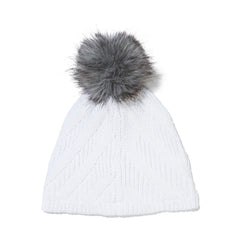 Womens Royal Pom - White