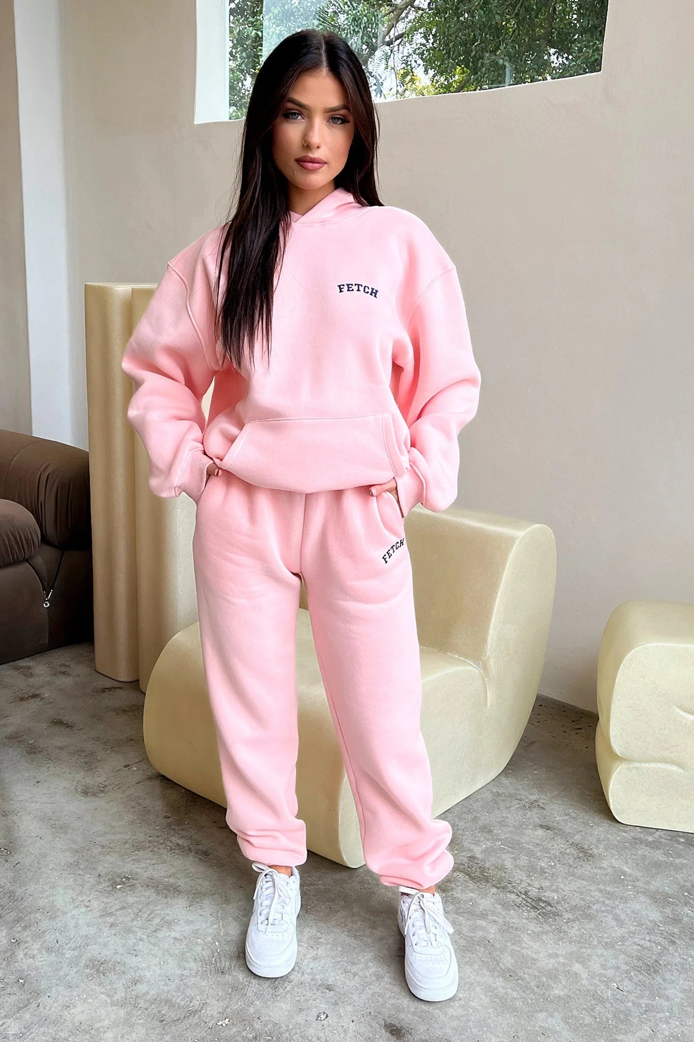 Fetch University Trackies - Pink