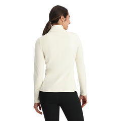 Womens Shimmer Bug Half Zip - Vanilla Latte