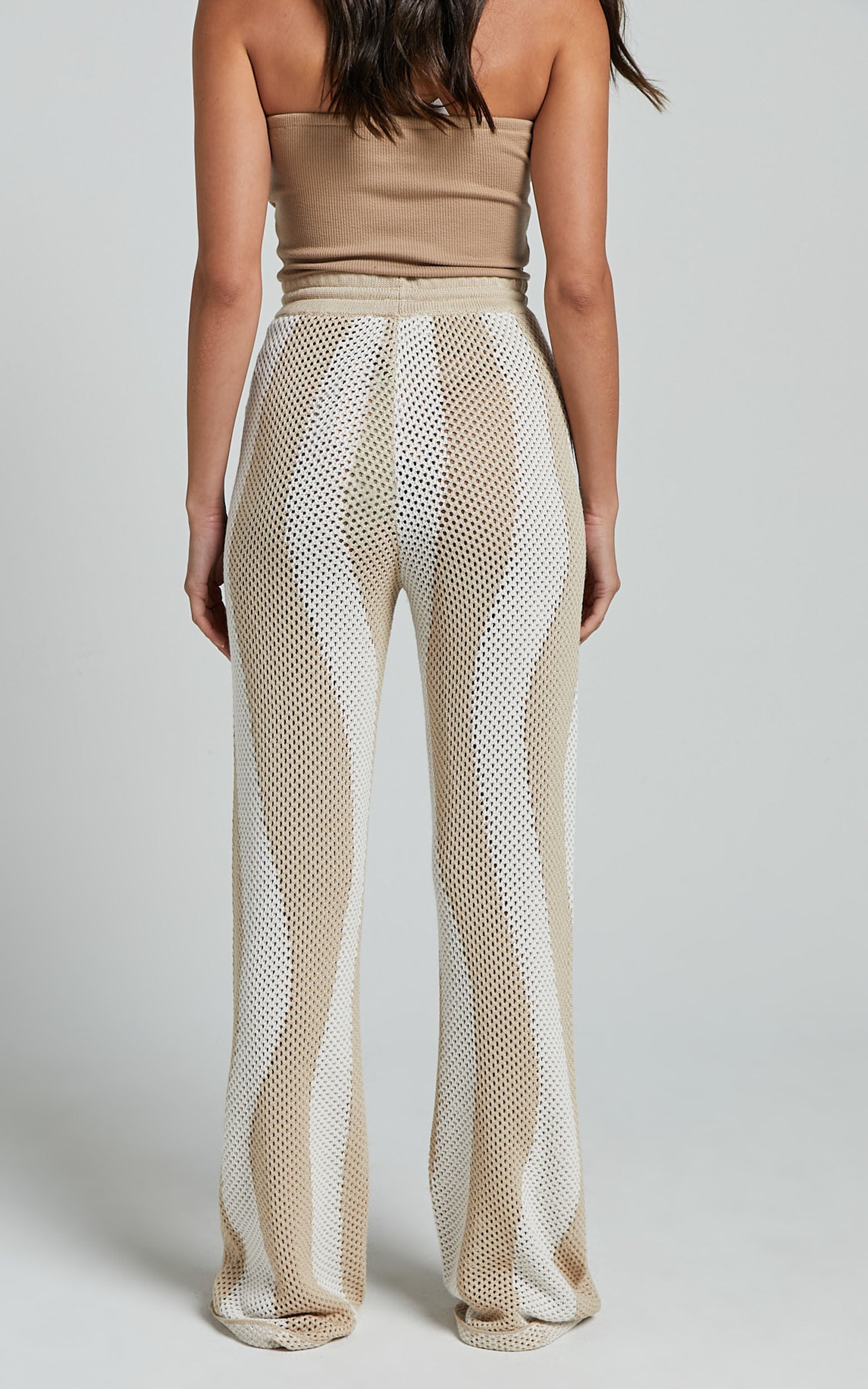 Runaway The Label - Zanzibar Pants in Sand/White