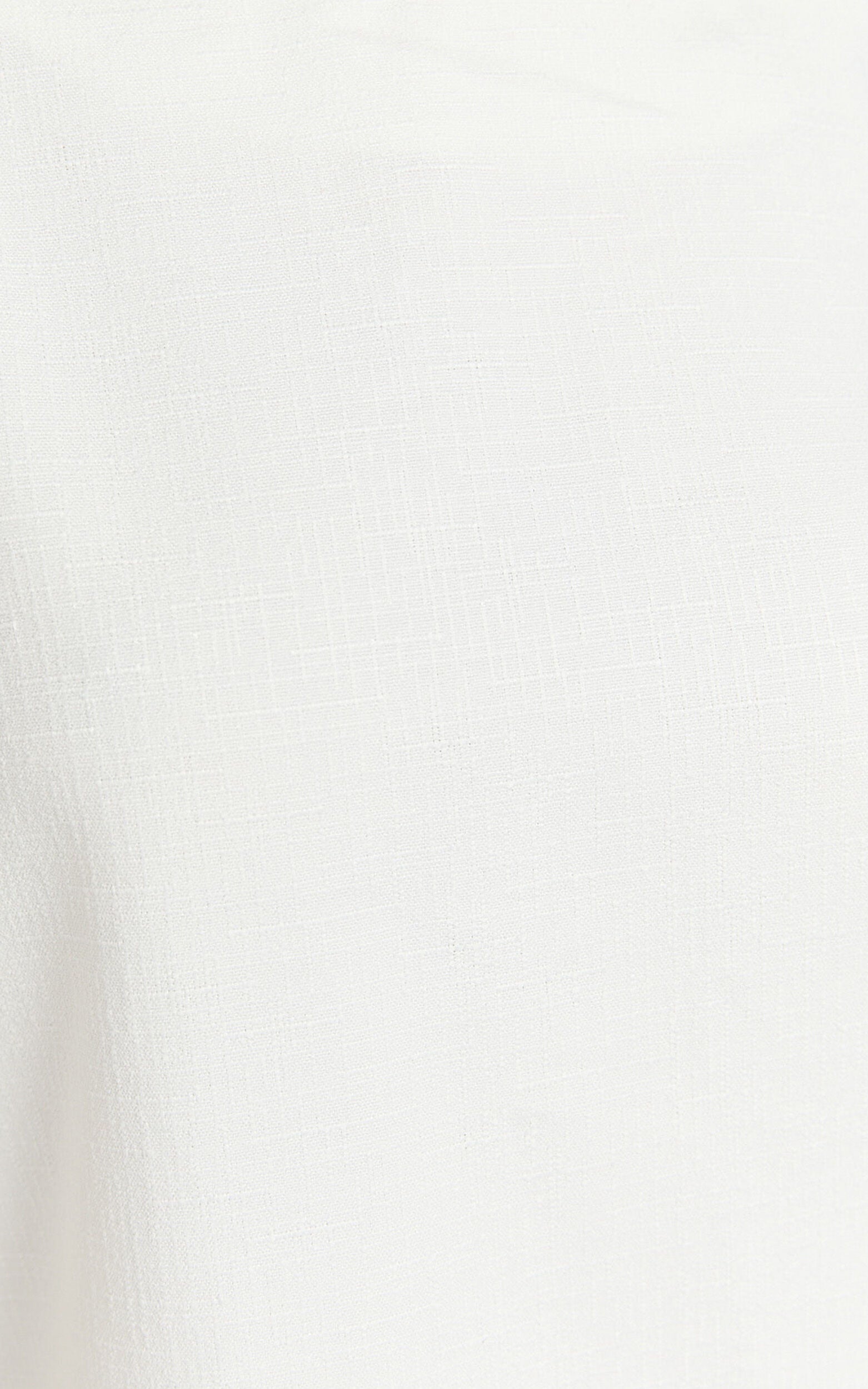 Shannon Mini Dress - Texture Tie Back Shift Dress in White