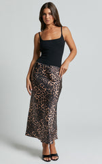 Lioness - Enigmatic Maxi Skirt in Leopard