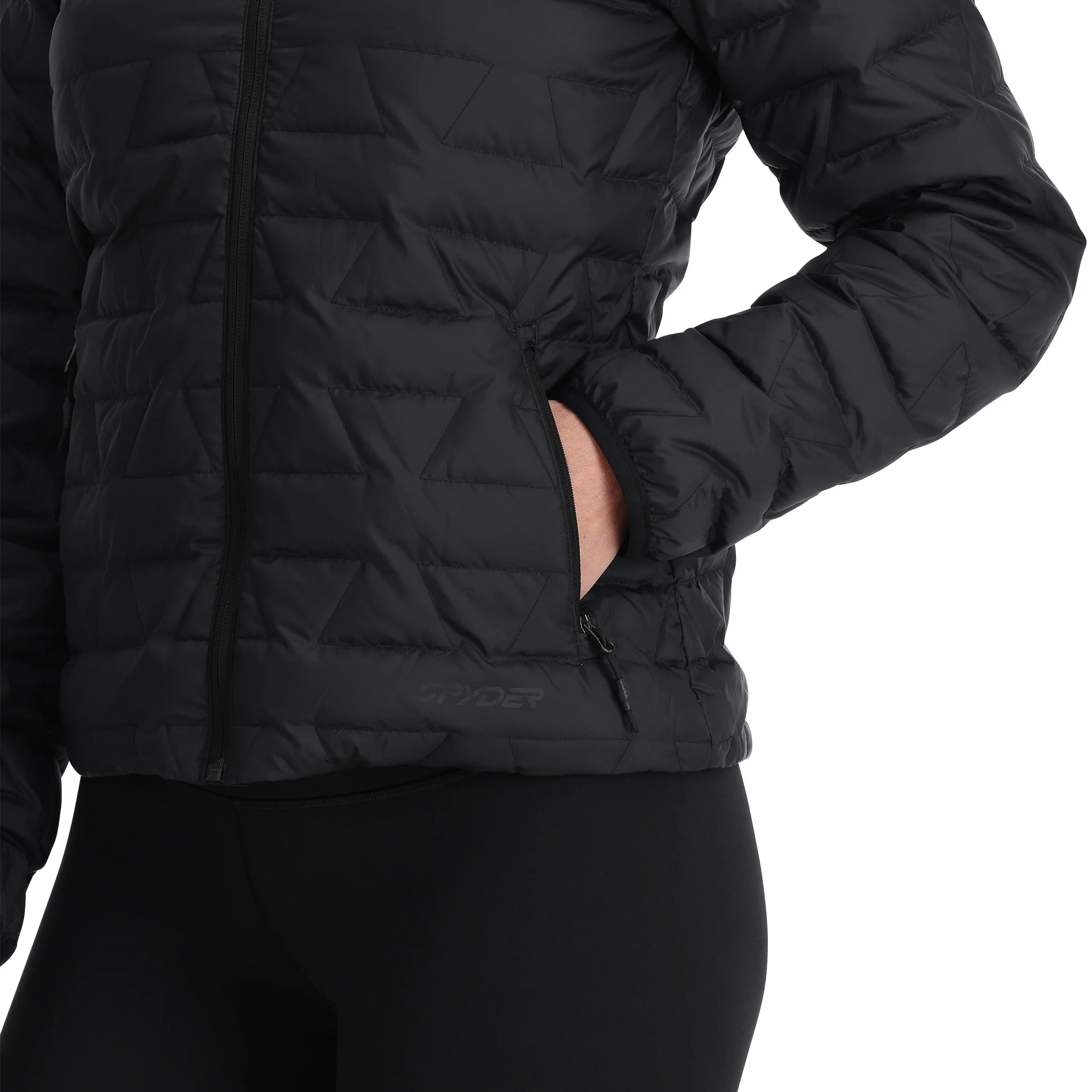Womens Zenith Hooded - Black