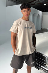 Series 10 Oversized Tee - Beige