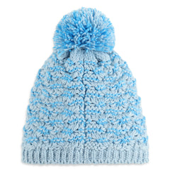 Womens Brrr Berry Pom - Blue Drift