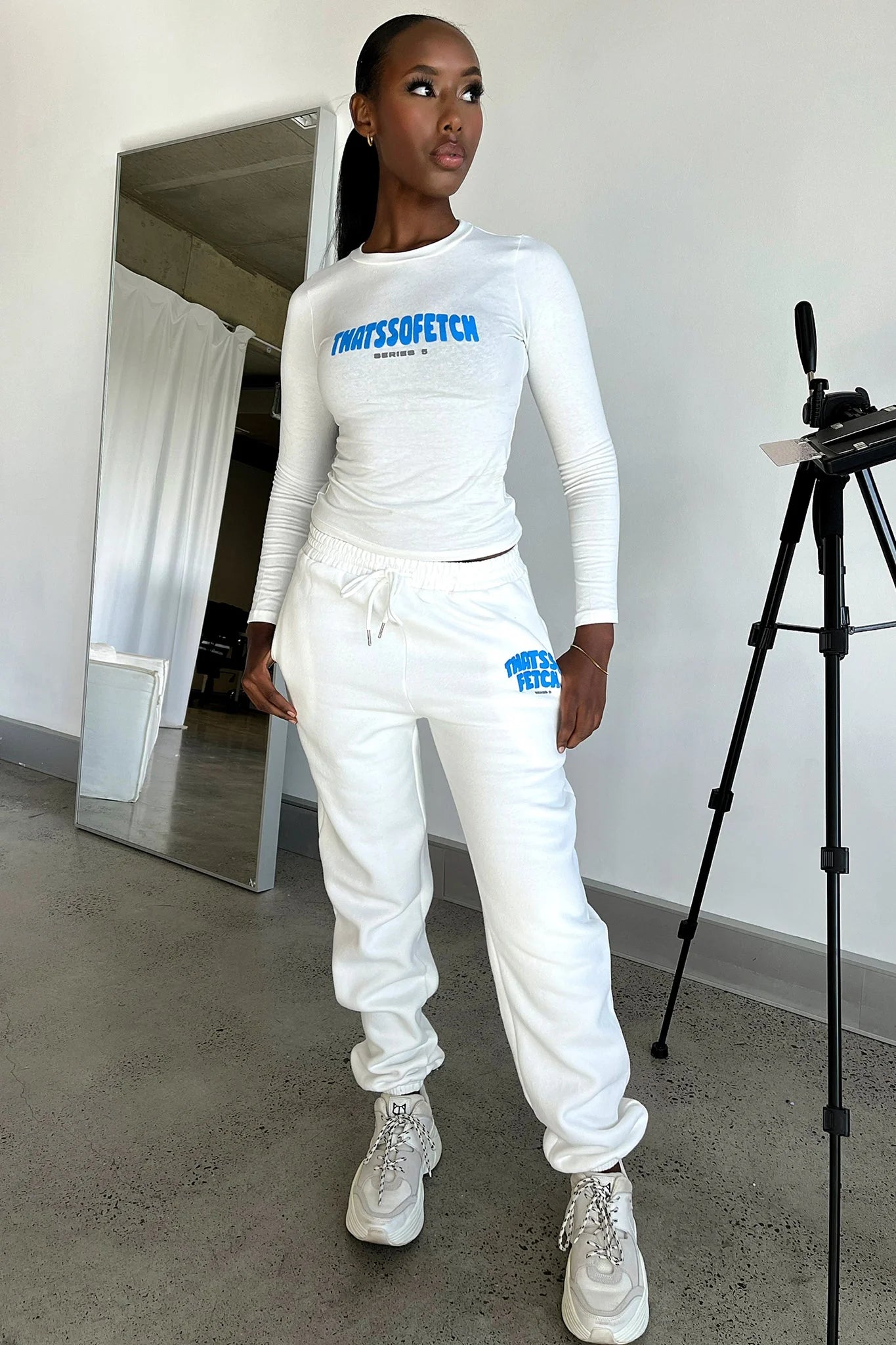 Series 5 Long Sleeve Tee - White
