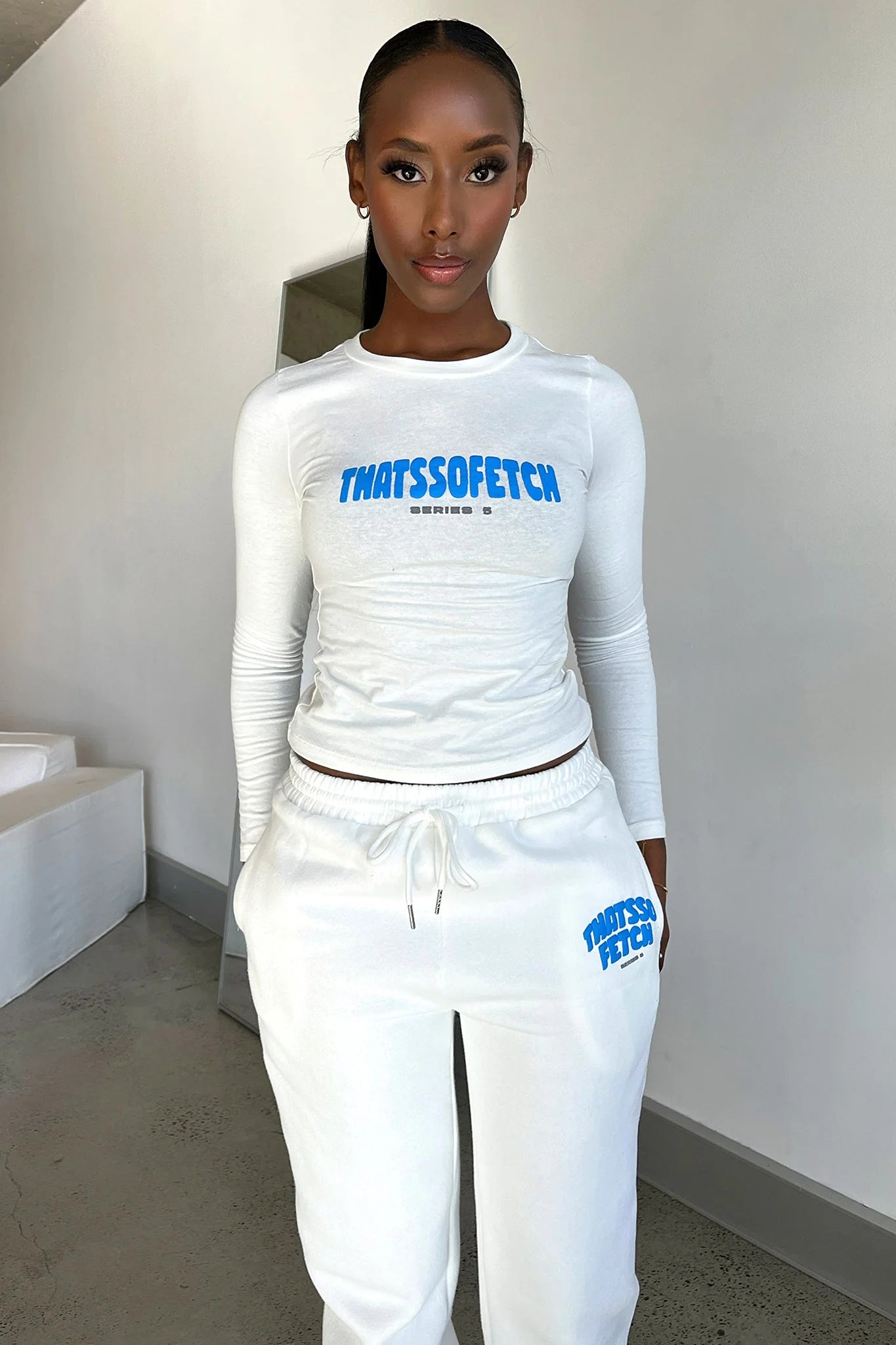 Series 5 Long Sleeve Tee - White