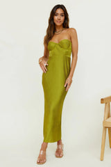 Kinds Of Love Maxi Dress Green