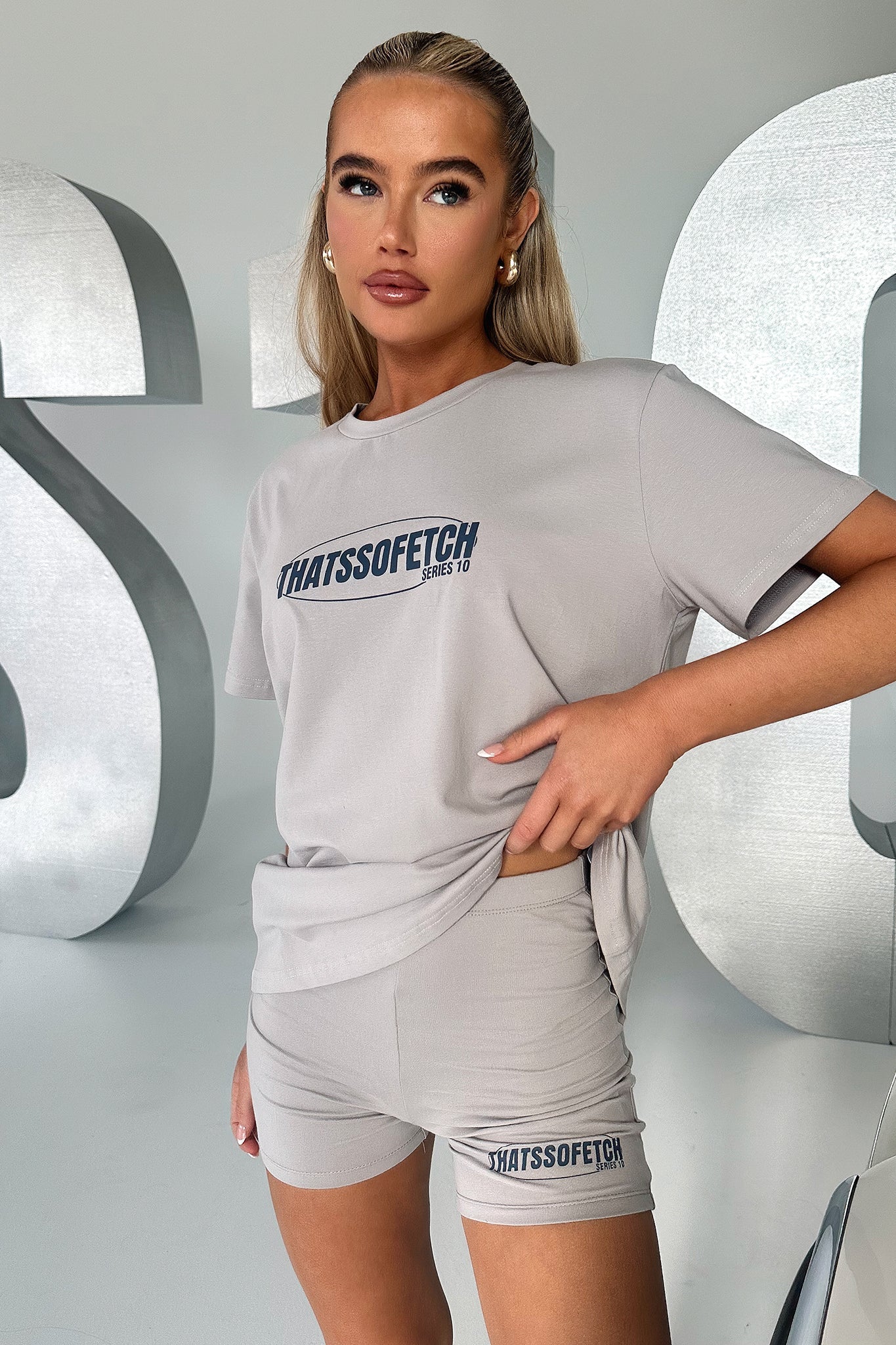 Series 10 Oversized Tee - Grey
