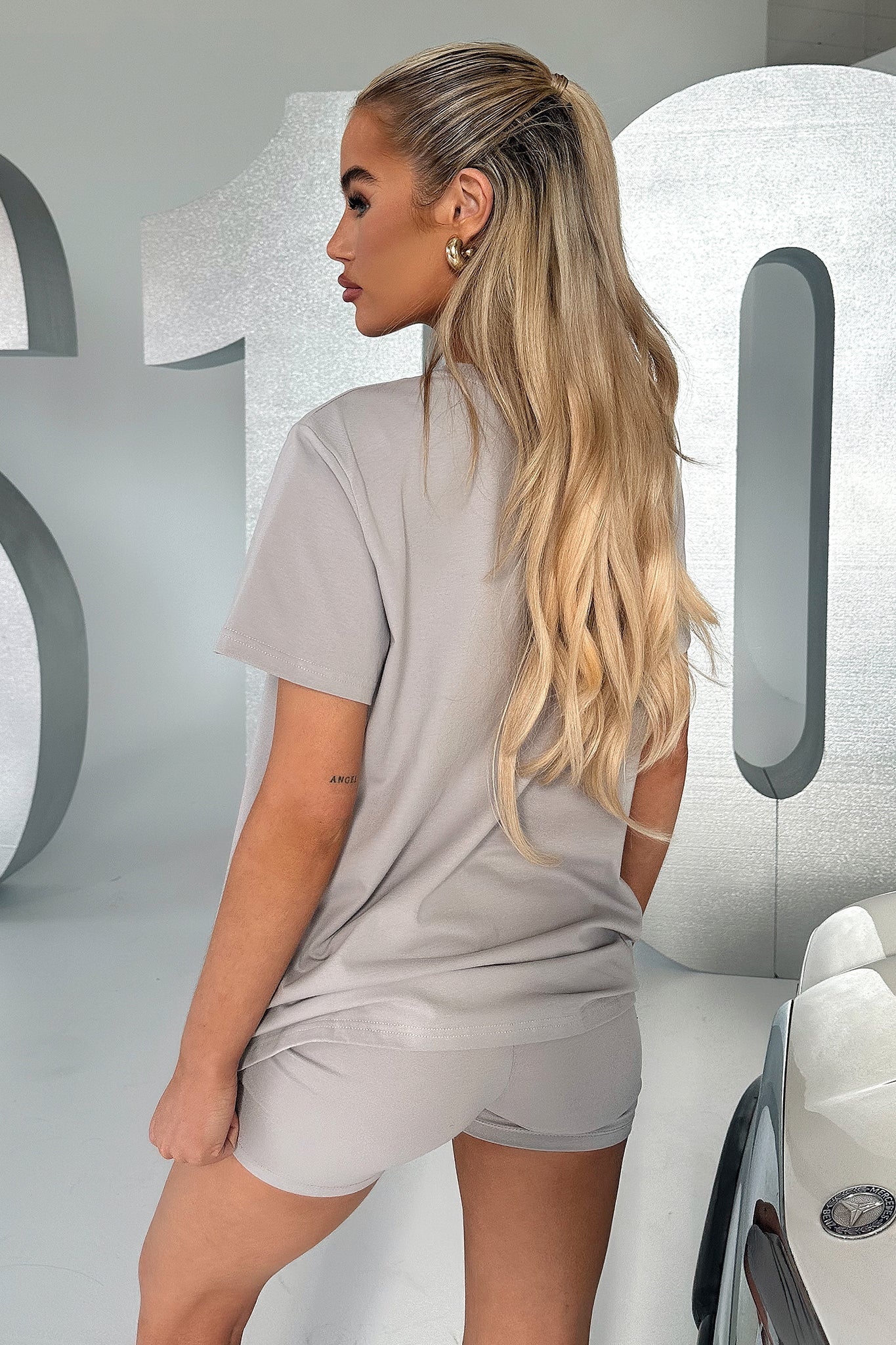 Series 10 Oversized Tee - Grey
