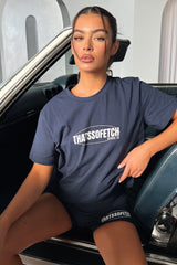 Series 10 Oversized Tee - Navy