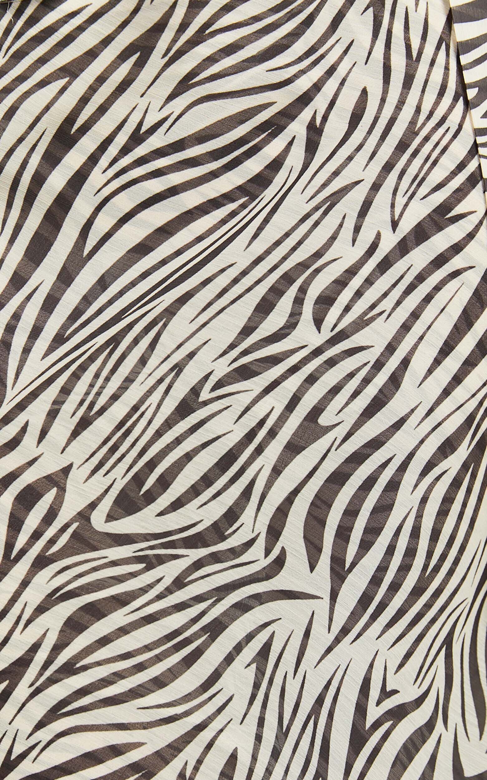 Lioness - Endless Maxi Skirt in Zebra