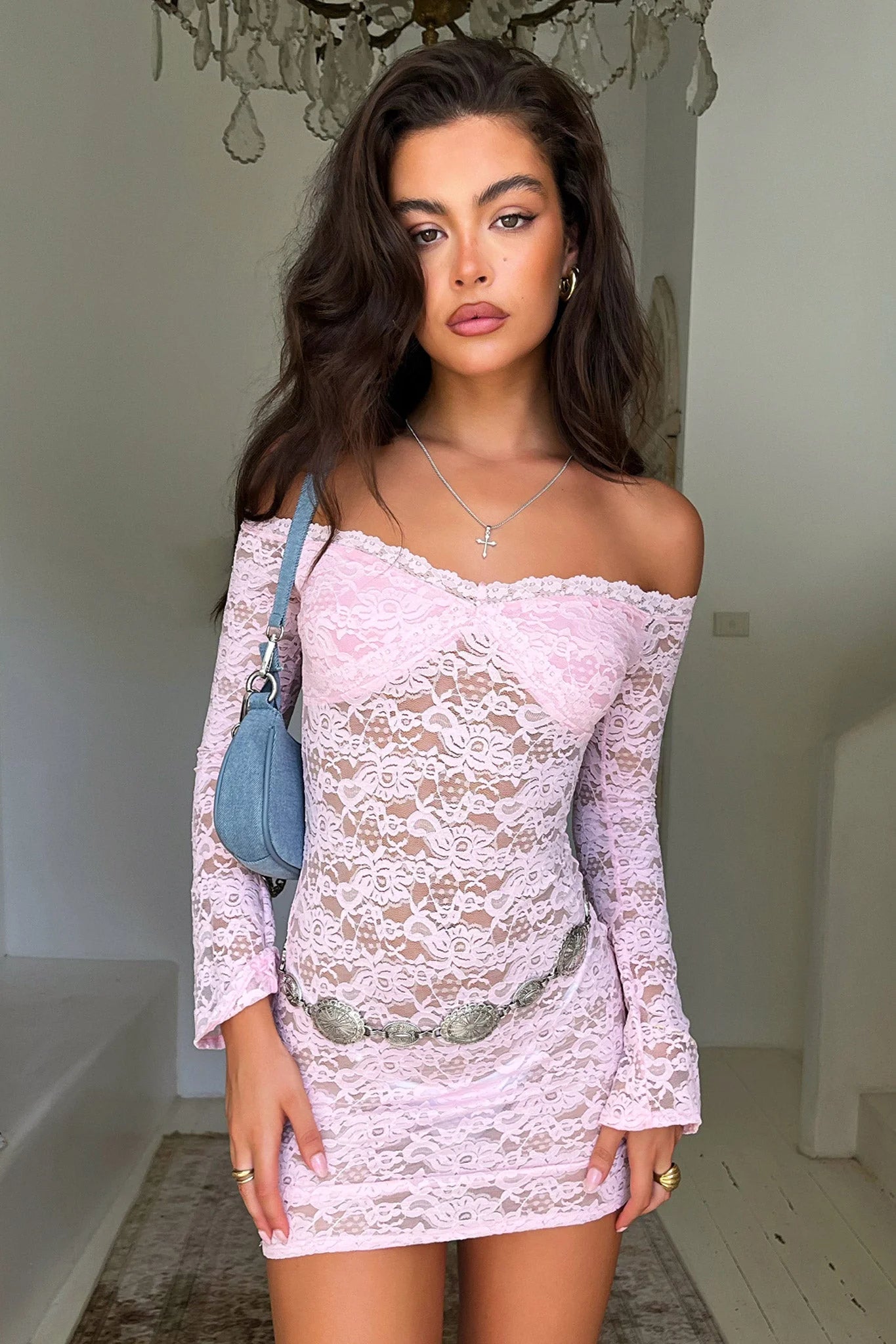 Zila Dress - Baby Pink