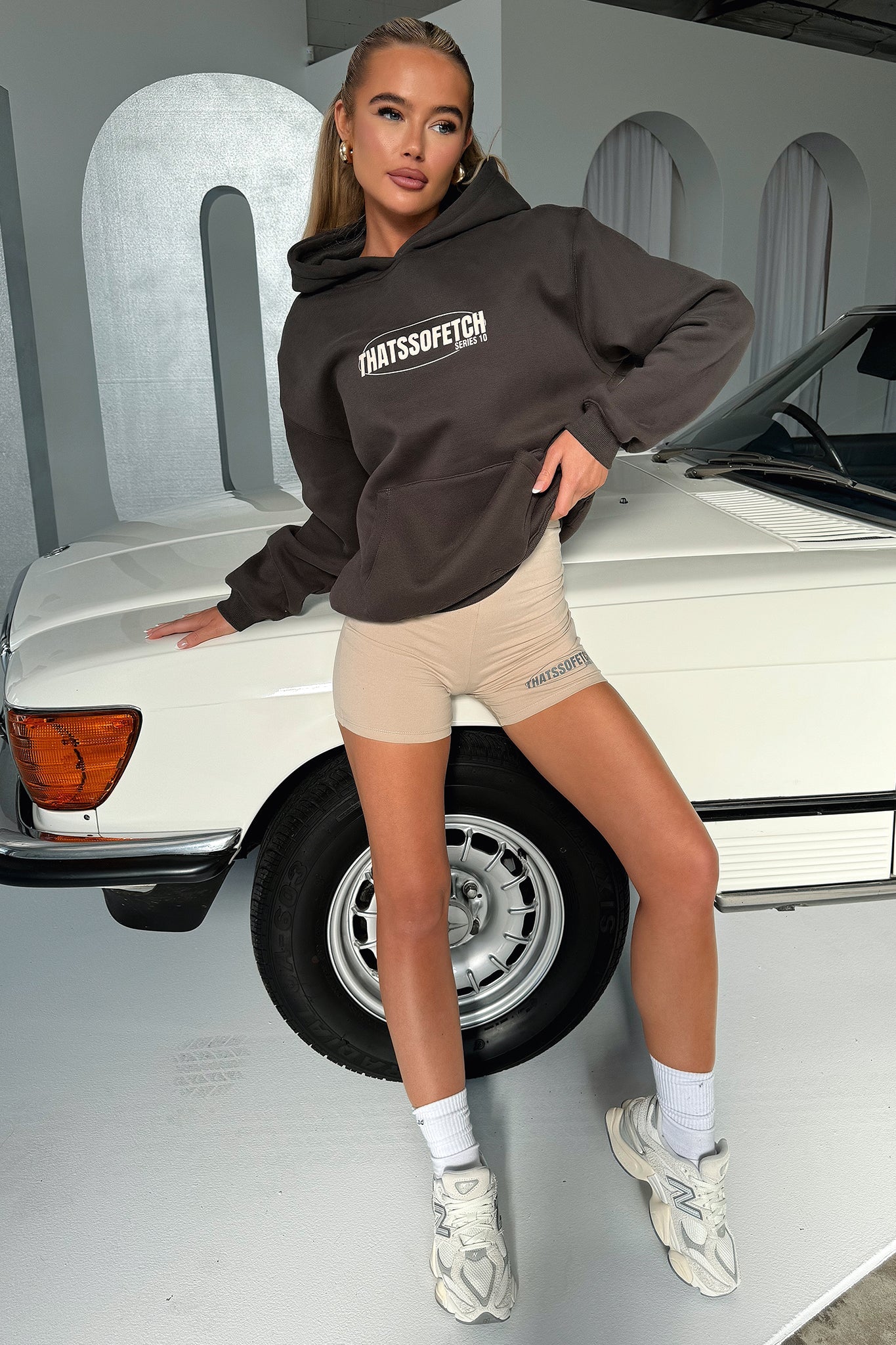 Series 10 Bike Shorts - Beige