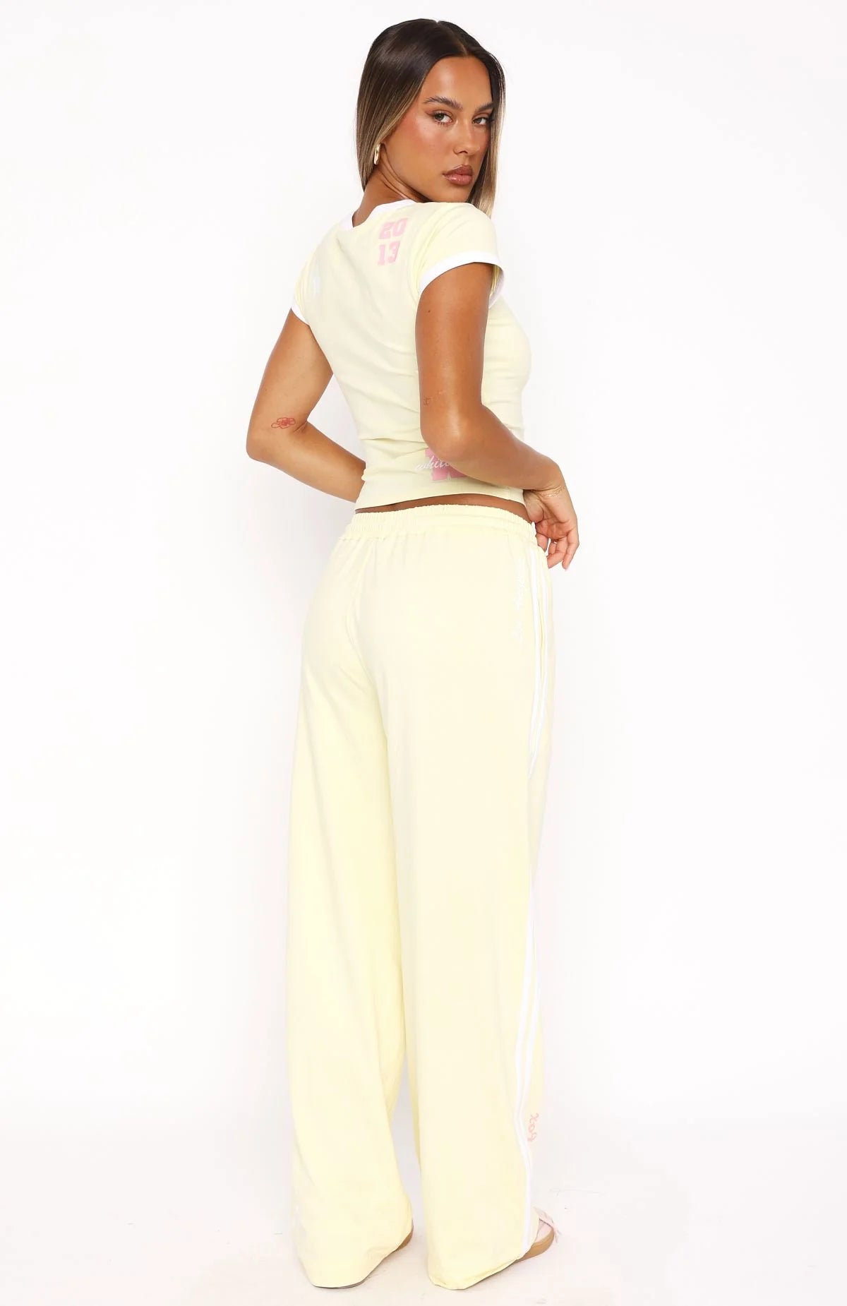 All Star Season Track Pants Lemon
