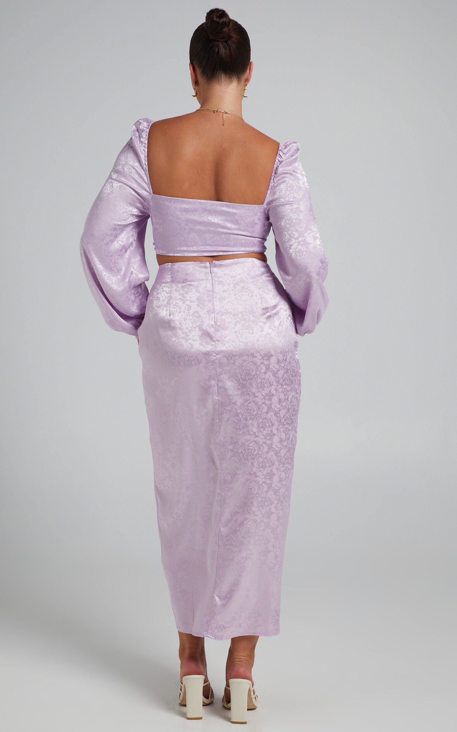 Runaway The Label - Roxie Midi Skirt in Lilac