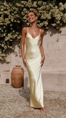 Gisella Maxi Dress Yellow