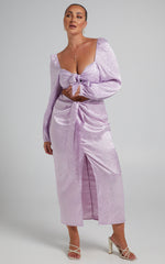 Runaway The Label - Roxie Midi Skirt in Lilac