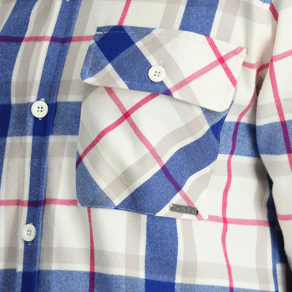 Womens Fab Flannel - Snow