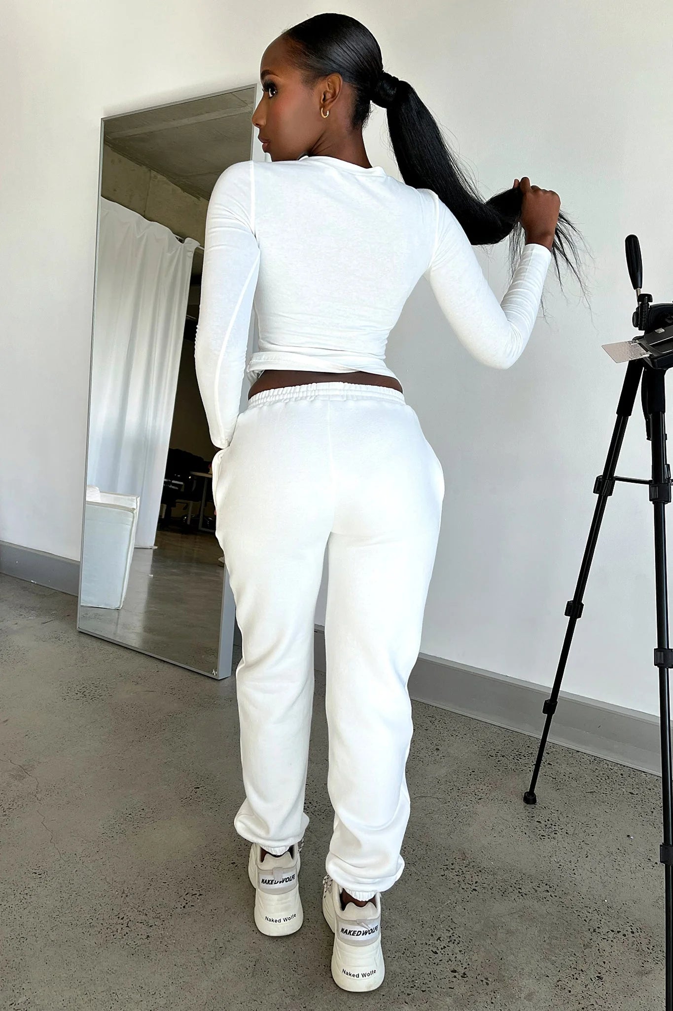 Series 5 Long Sleeve Tee - White
