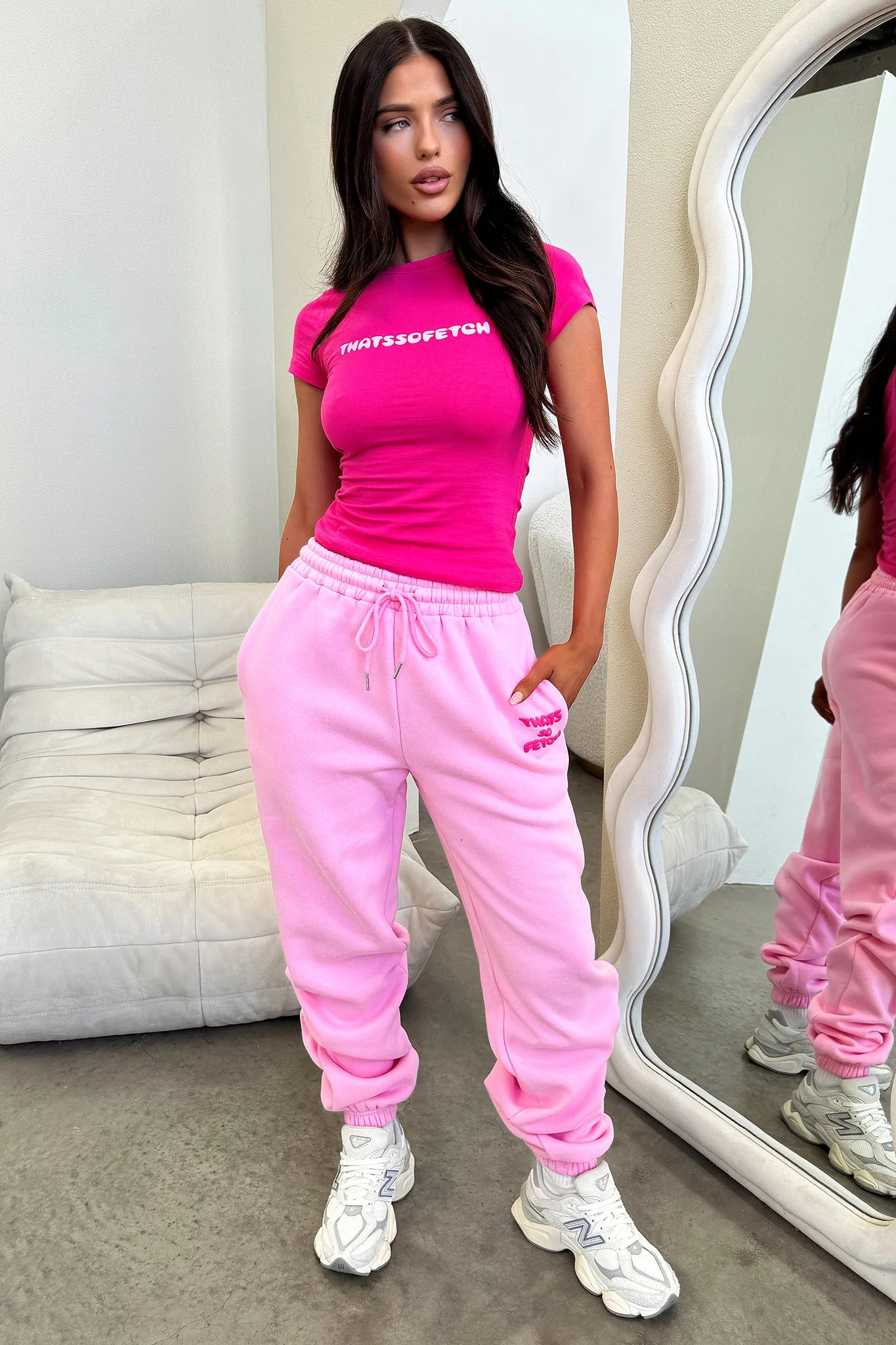 Series 3 Tee - Hot Pink
