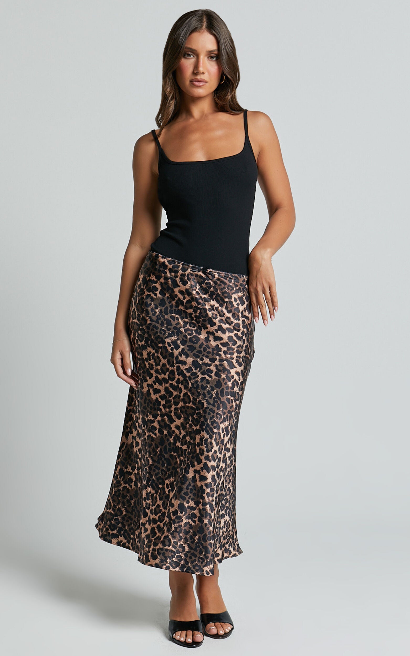 Lioness - Enigmatic Maxi Skirt in Leopard