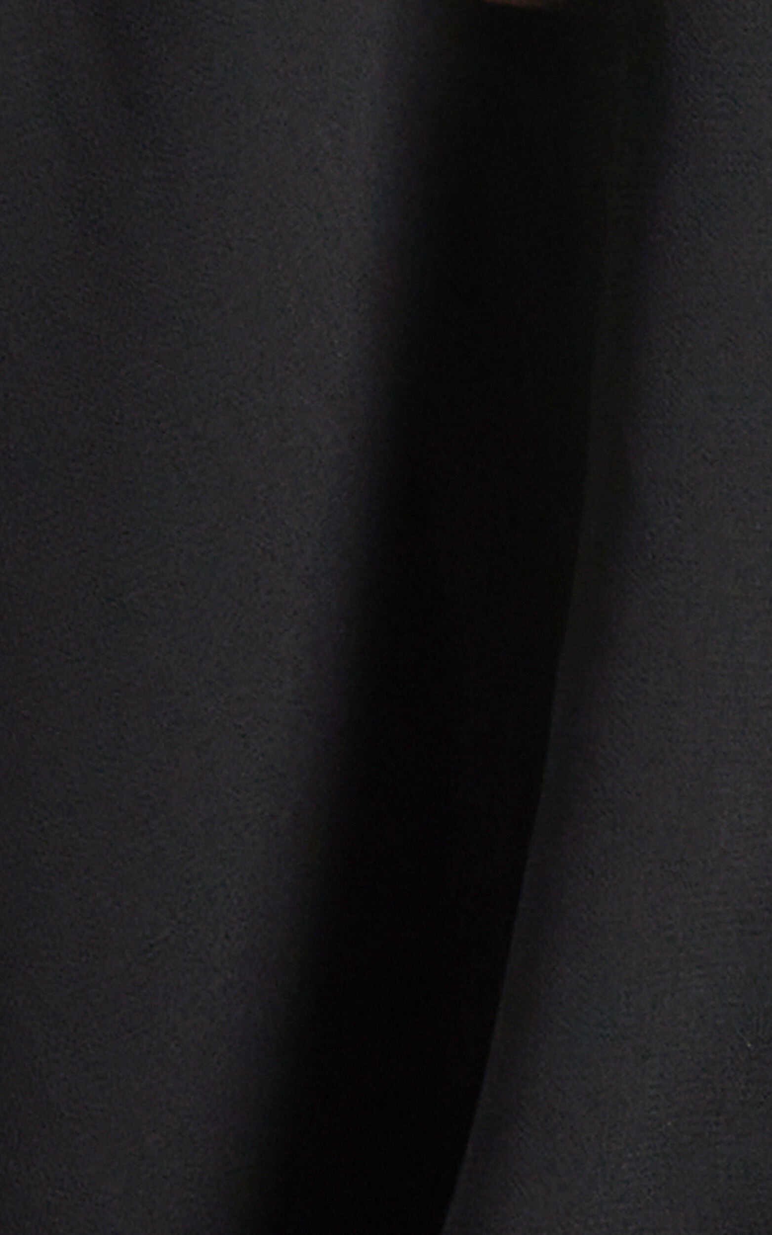 Dermot Bodysuit - Balloon Sleeve Bodysuit in Black