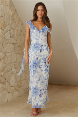 Soft Days Maxi Dress Blue