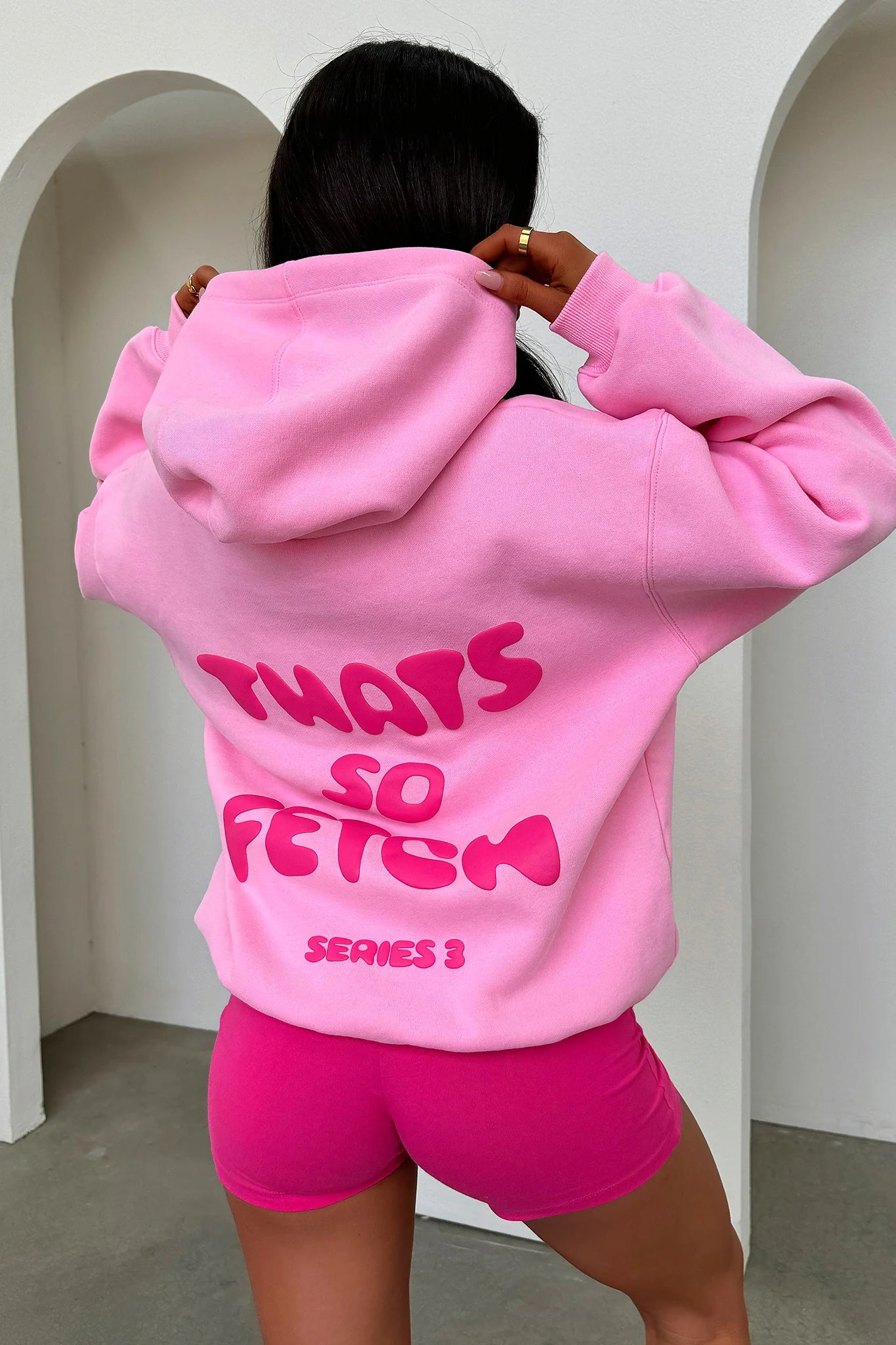 Series 3 Bike Shorts - Hot Pink