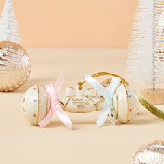2024 Baby's 1st Christmas Rattle Ornament
