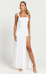 Runaway The Label - Carly Maxi Dress in White