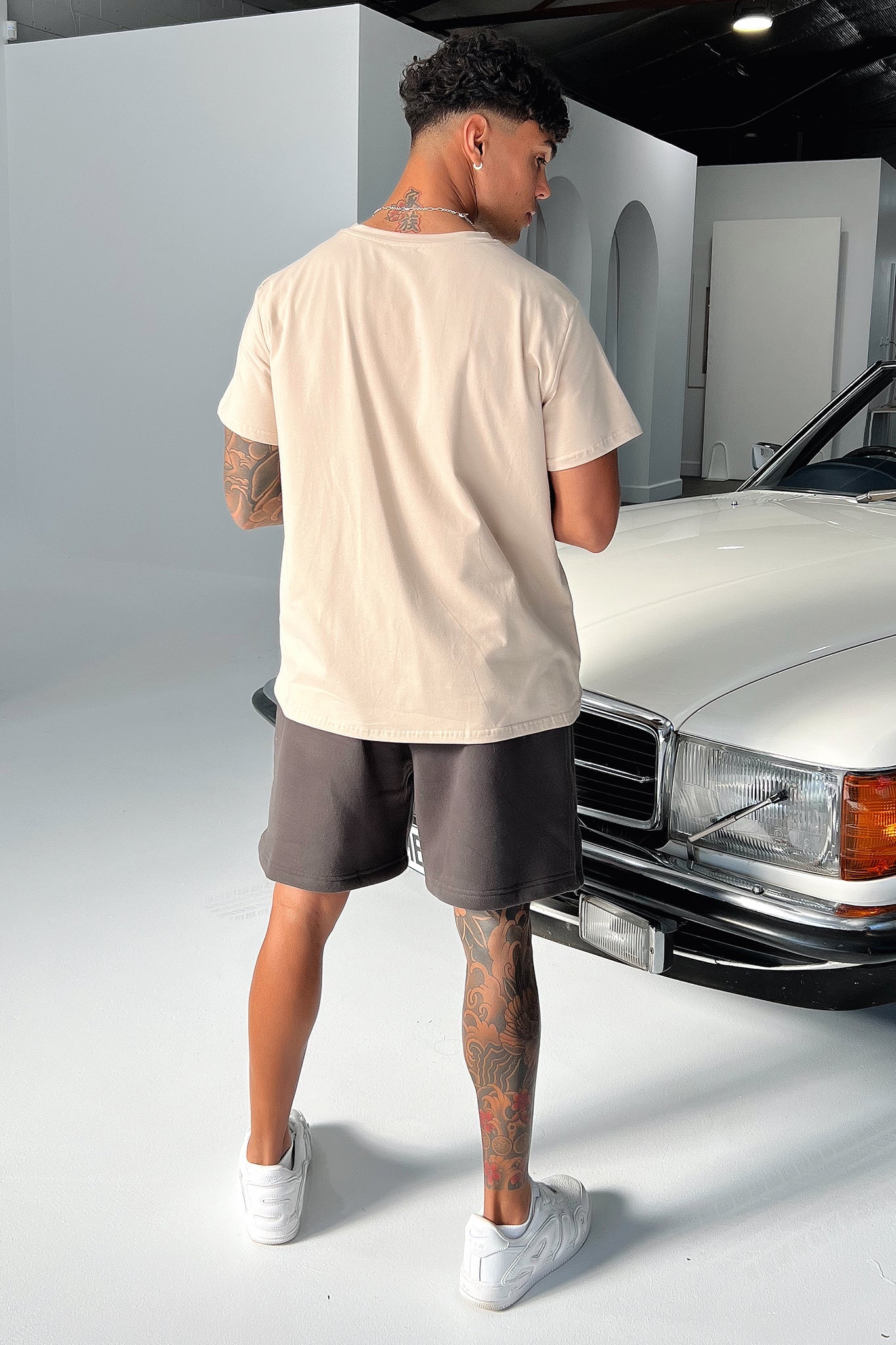 Series 10 Oversized Tee - Beige