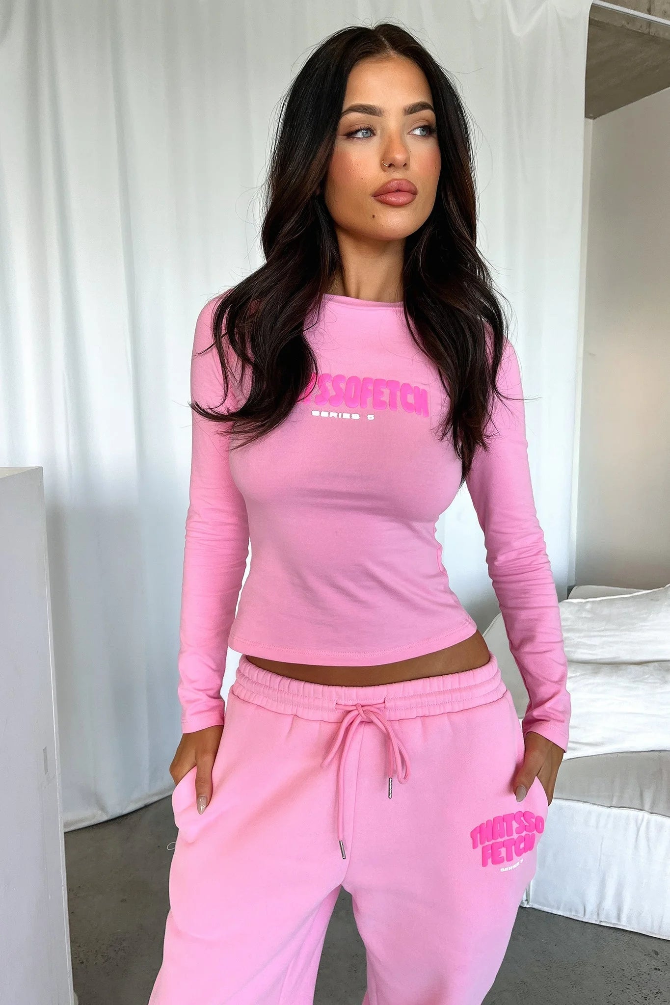 Series 5 Long Sleeve Tee - Pink