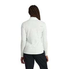 Womens Tempting Half Zip - White