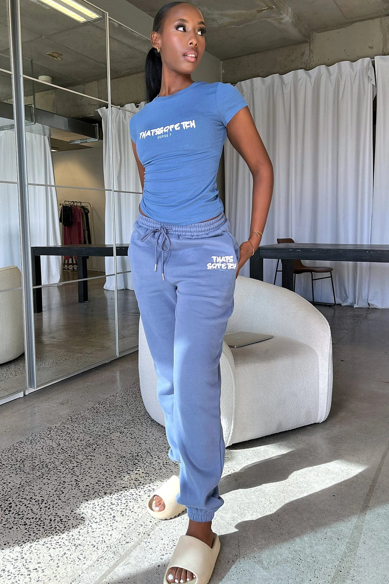 Series 7 Tee - Blue
