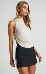 Widness Skort - A Line Skort in Black