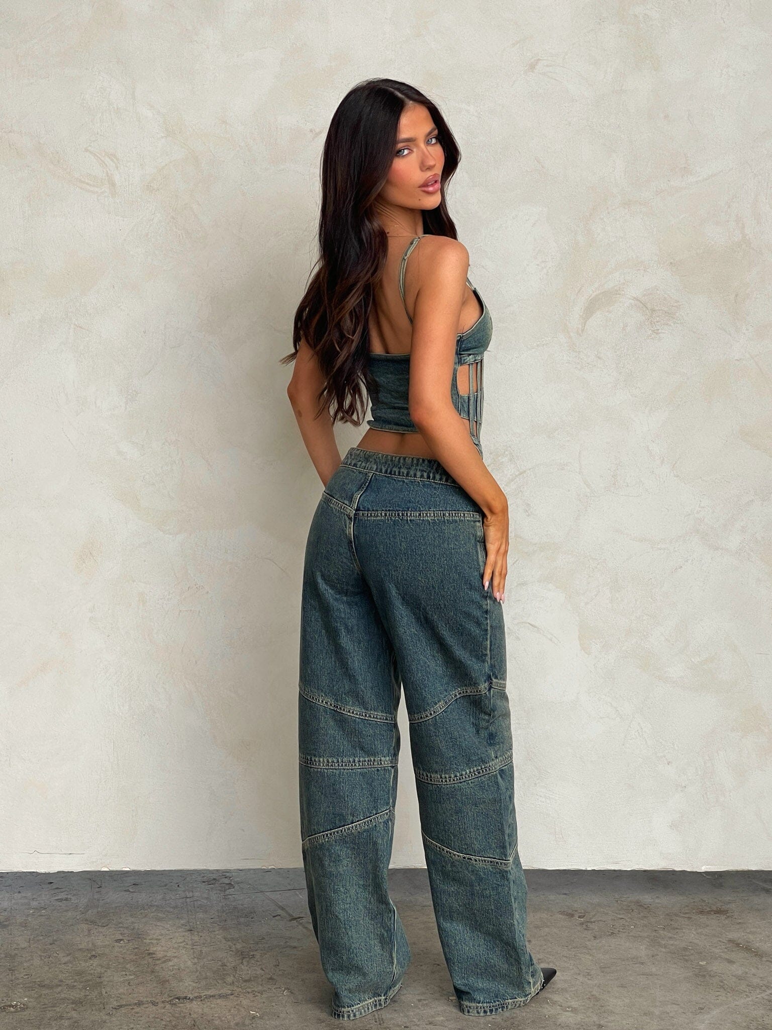 Perri Top Vintage Denim